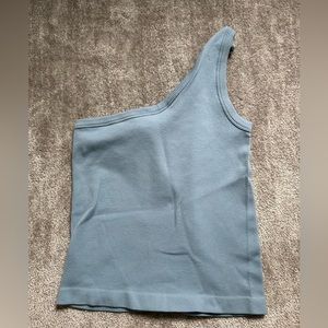 Suzette Collection One Shoulder Tank Top